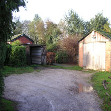 The original outbuildings